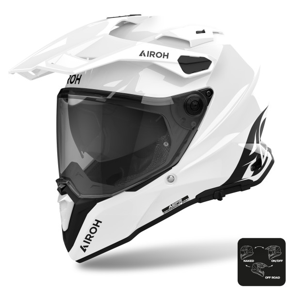 Airoh Airoh commander 2 helmet - white gloss - l
